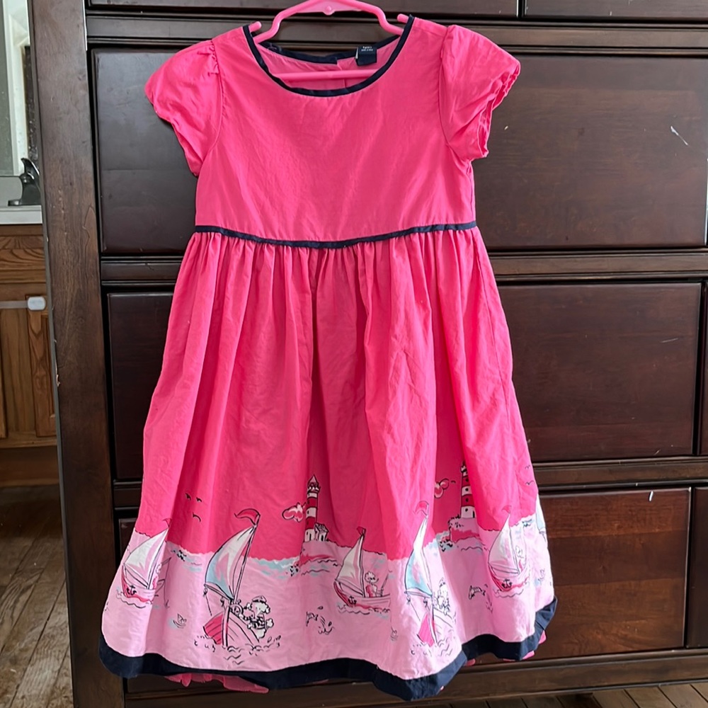 Gap Nautical Short-Sleeved Dress